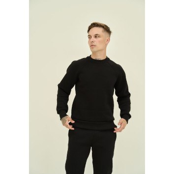 Флісовий чоловічий костюм ComfyLine Set Чорний