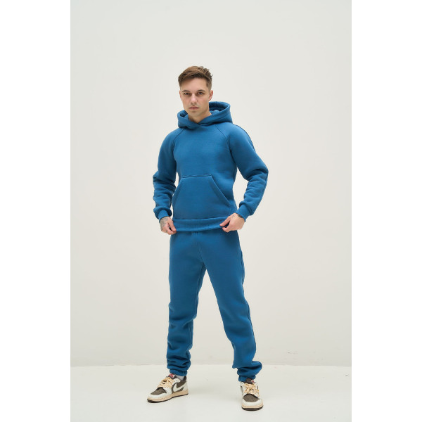 Флісовий чоловічий костюм Kangoo Classic Set Синій