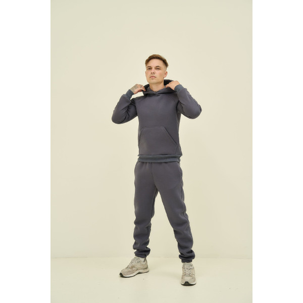 Флісовий чоловічий костюм Kangoo Classic Set Графіт