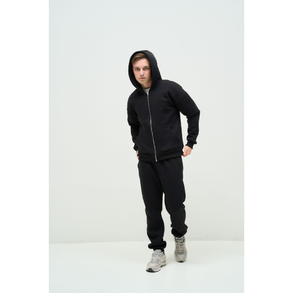 Флісовий чоловічий костюм Spesso Set Чорний