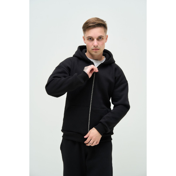Флісовий чоловічий костюм Spesso Set Чорний