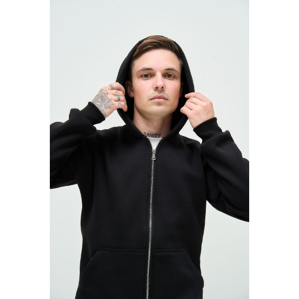 Флісовий чоловічий костюм Spesso Set Чорний