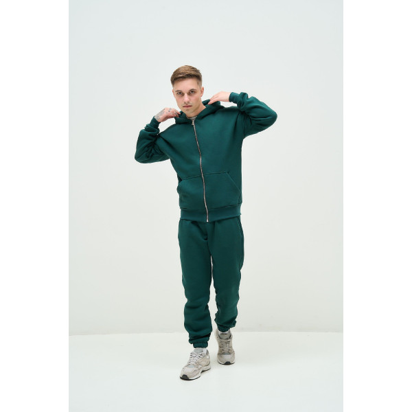 Флісовий чоловічий костюм Spesso Set Смарагдовий