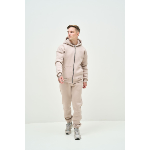 Флісовий чоловічий костюм Spesso Set Бежевий