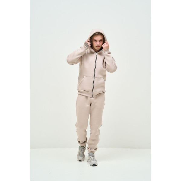 Флісовий чоловічий костюм Spesso Set Бежевий