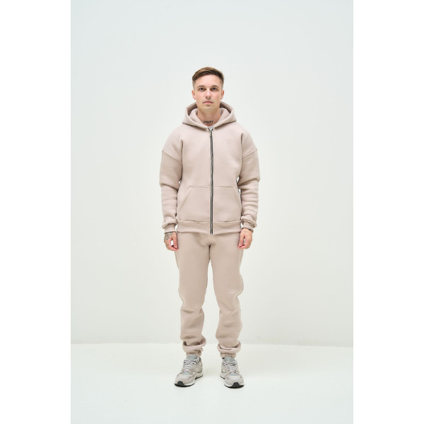 Флісовий чоловічий костюм Spesso Set Бежевий