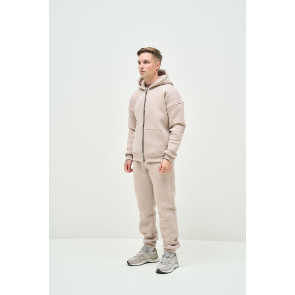 Флісовий чоловічий костюм Spesso Set Бежевий
