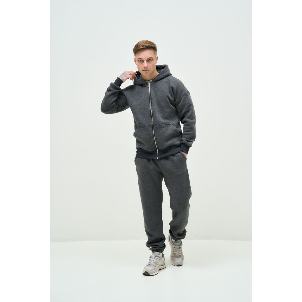 Флісовий чоловічий костюм Spesso Set Антрацит