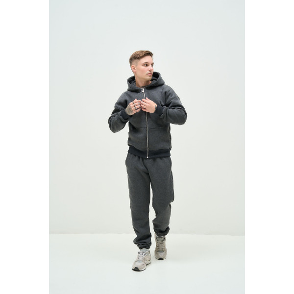 Флісовий чоловічий костюм Spesso Set Антрацит