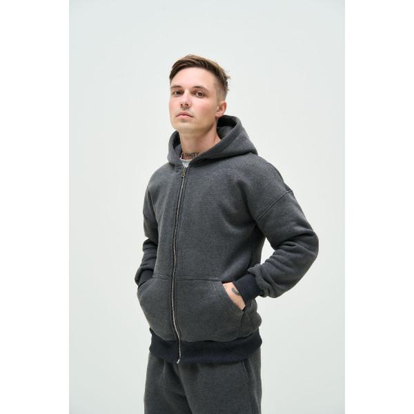 Флісовий чоловічий костюм Spesso Set Антрацит