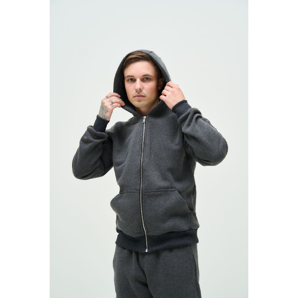 Флісовий чоловічий костюм Spesso Set Антрацит
