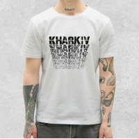 Футболка классическая Kharkiv FIV Белая