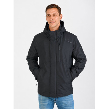 Куртка осінь-весна чоловіча KHIMS RD WindBlocker Чорна