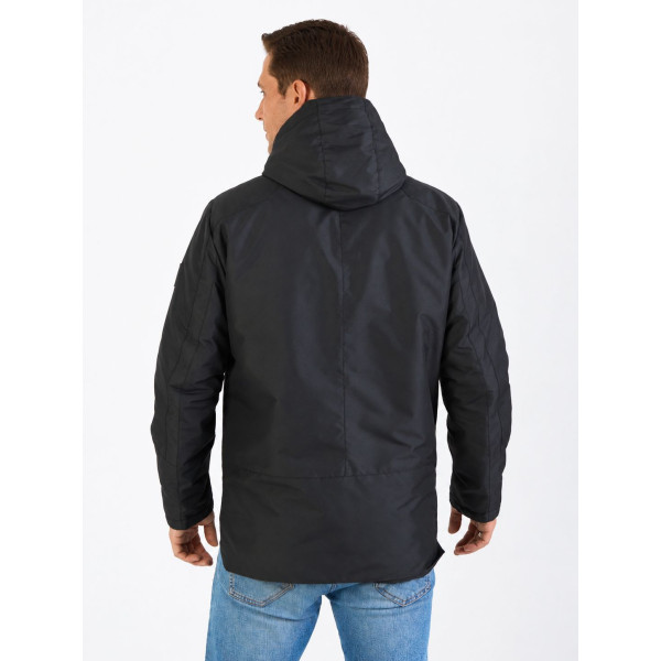 Куртка осінь-весна чоловіча KHIMS RD WindBlocker Чорна
