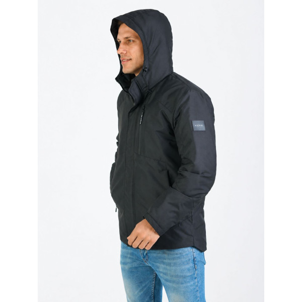 Куртка осінь-весна чоловіча KHIMS RD WindBlocker Чорна