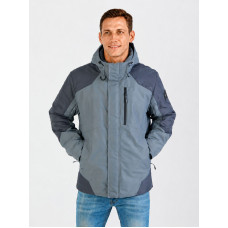 Куртка осінь-весна чоловіча KHIMS RD WindBlocker Графіт з сірим