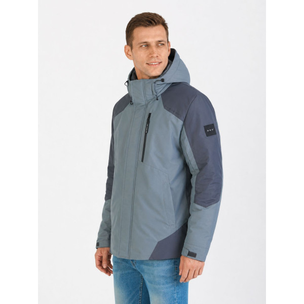 Куртка осінь-весна чоловіча KHIMS RD WindBlocker Графіт з сірим