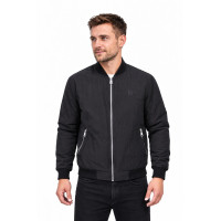 Бомбер мужской демисезонный RD Pelle черный