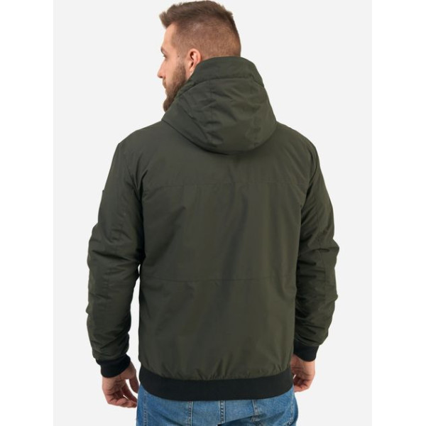 Куртка демісезонна з капюшоном чоловіча KHIMS RD FlexHood Хакі