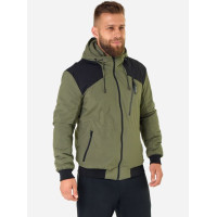 Куртка демісезонна з капюшоном чоловіча KHIMS RD FlexHood Олива