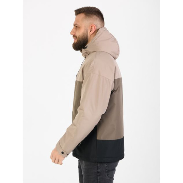 Куртка демісезонна чоловіча KHIMS RD Plaid Бежева