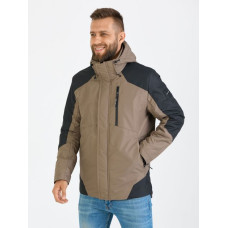 Куртка осень-весна мужская KHIMS RD WindBlocker Бежевая с черным