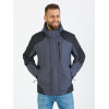 Куртка осінь-весна чоловіча KHIMS RD WindBlocker Графіт з чорним