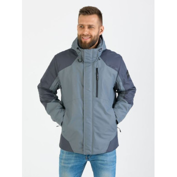 Куртка осінь-весна чоловіча KHIMS RD WindBlocker Графіт з сірим