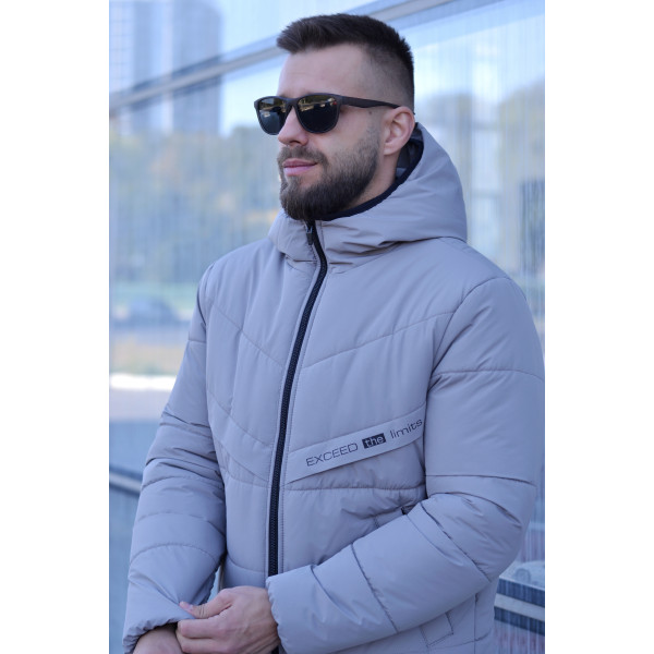 Куртка зимняя мужская KHIMS RD Younge Серая