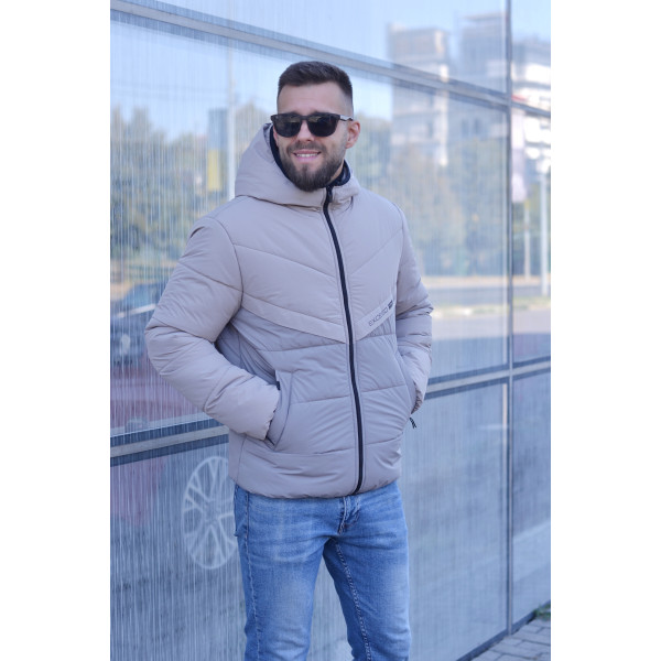 Куртка зимова чоловіча KHIMS RD Younge Бежева