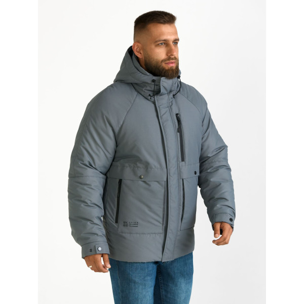 Куртка зимова чоловіча KHIMS RD FrostLine Pro Сіра