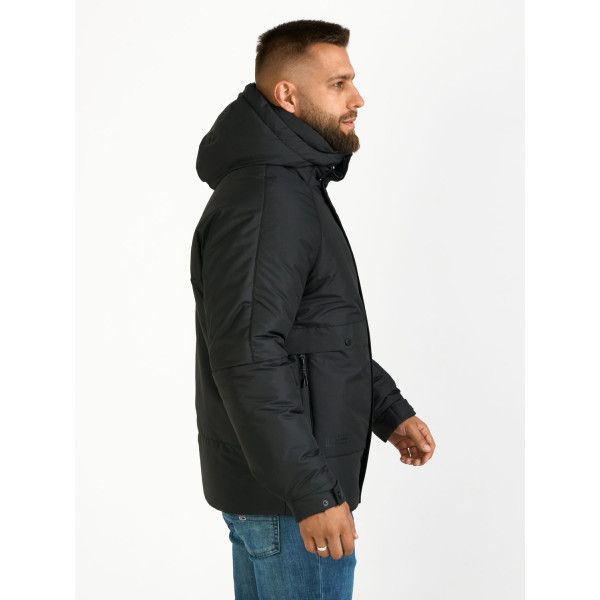 Куртка зимова чоловіча KHIMS RD FrostLine Pro Чорна