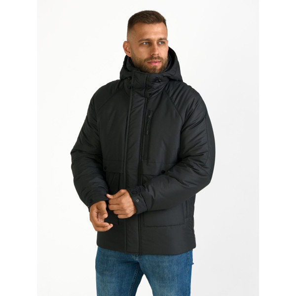 Куртка зимова чоловіча KHIMS RD FrostLine Pro Чорна