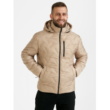 Куртка зимова чоловіча KHIMS RD Embossed Бежева