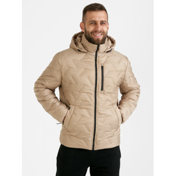 Куртка зимова чоловіча KHIMS RD Embossed Бежева