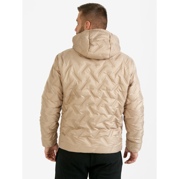 Куртка зимняя мужская KHIMS RD Embossed Бежевая