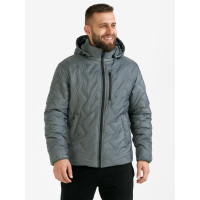 Куртка зимова чоловіча KHIMS RD Embossed Сіра