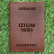 Обкладинка на паспорт Izium 1681 Коньяк