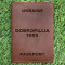 Обкладинка на паспорт Dobropillia 1953 Коньяк