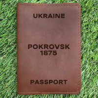 Обложка на паспорт Pokrovsk 1875 Коньяк
