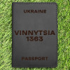 Обкладинка на паспорт Vinnytsia 1363 Чорна