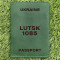 Обкладинка на паспорт Lutsk 1085 Зелена