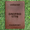 Обкладинка на паспорт Dnipro 1776 Коньяк
