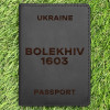 Обкладинка на паспорт Bolekhiv 1603 Чорна
