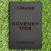 Обкладинка на паспорт Rovenky 1705 Чорна