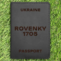 Обложка на паспорт Rovenky 1705 Черная