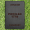 Обкладинка на паспорт Podilsk 1779 Чорна
